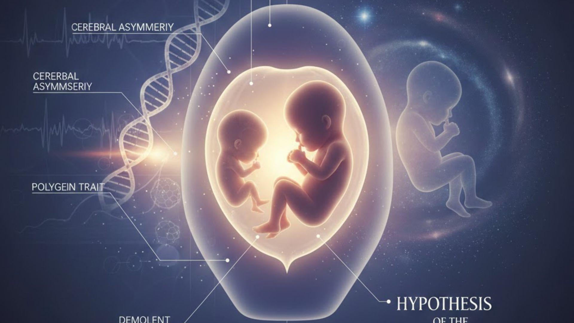 Imagem representando Os canhotos tiveram um irmão gêmeo que morreu no útero?