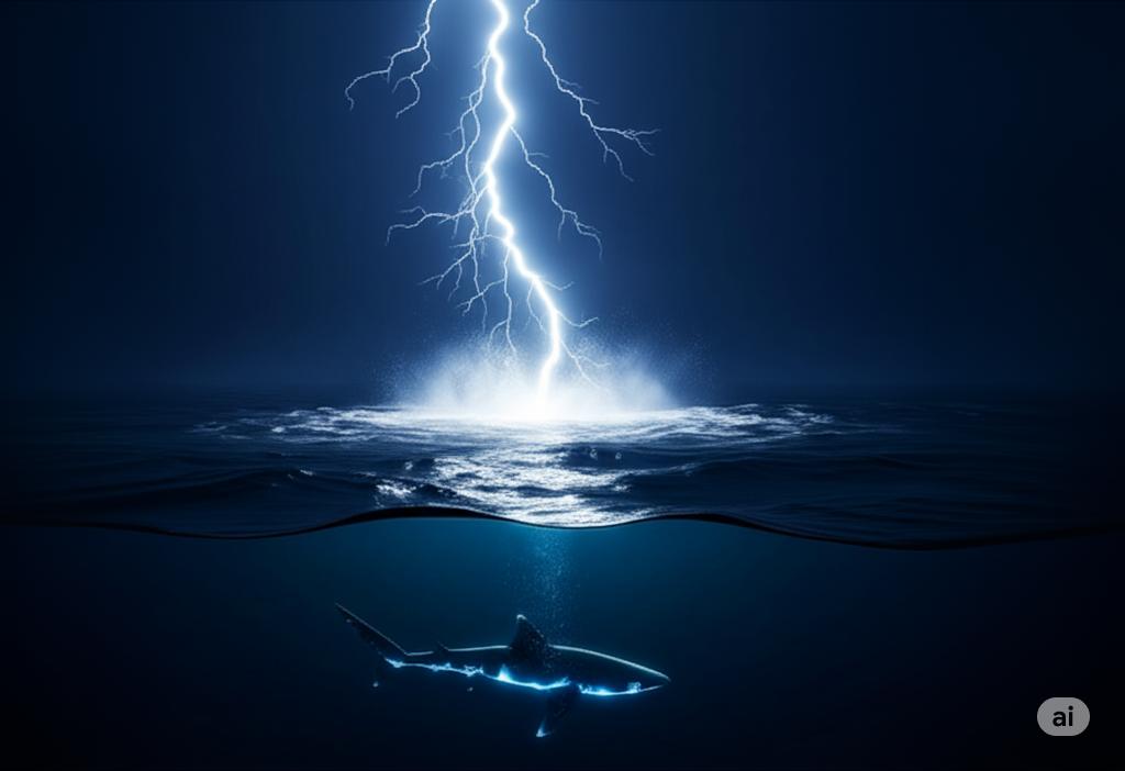 Raios no mar matam peixes? Entenda o que realmente acontece durante tempestades