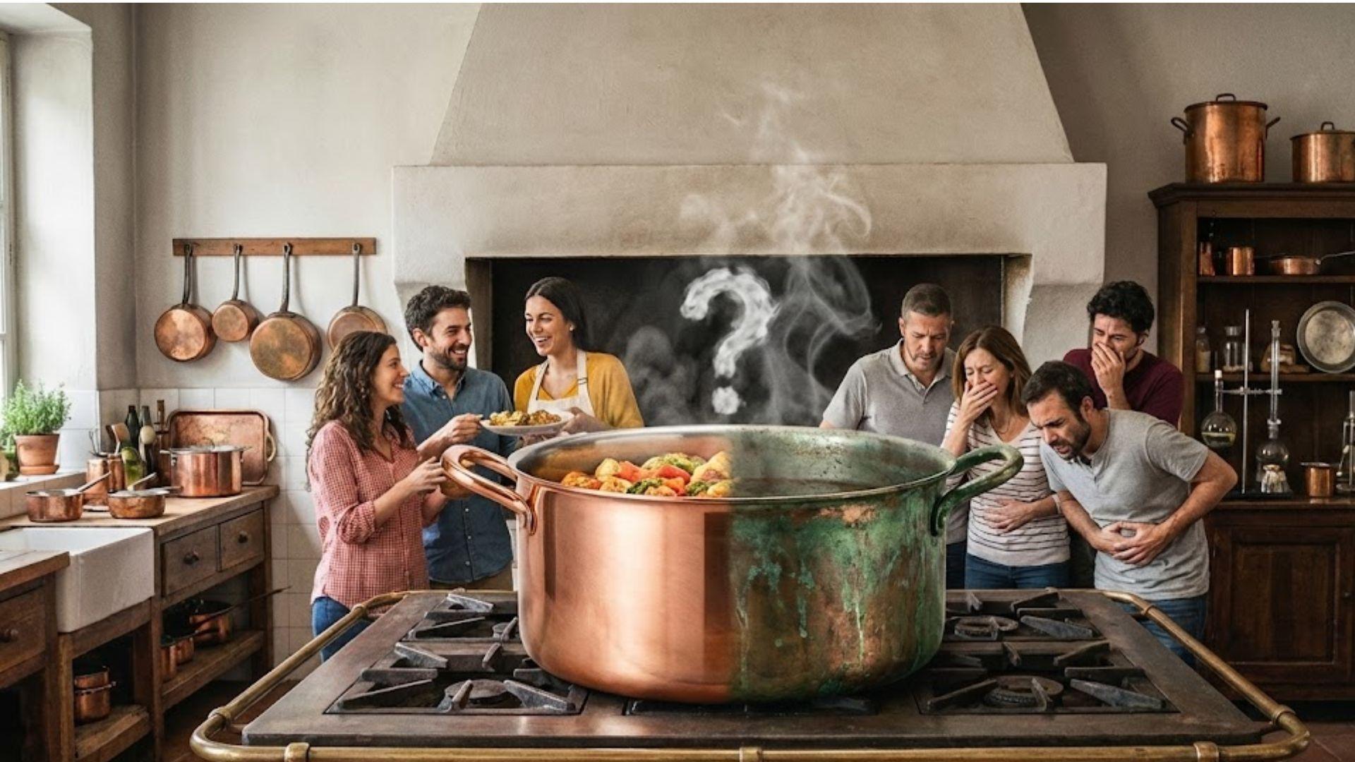 Panela de cobre faz mal?