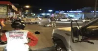 Segue as informações de que dois meliantes, após efetuarem u...