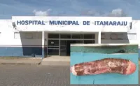 Um homem, de identidade preservada, na cidade de Itamaraju n...